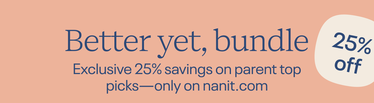 25% off: Better yet, bundle