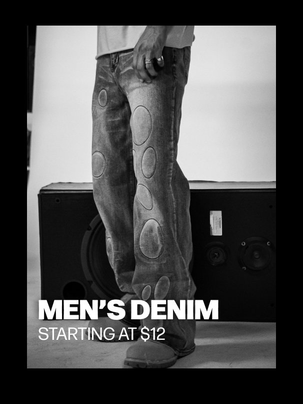 Shop Men's Sale Denim