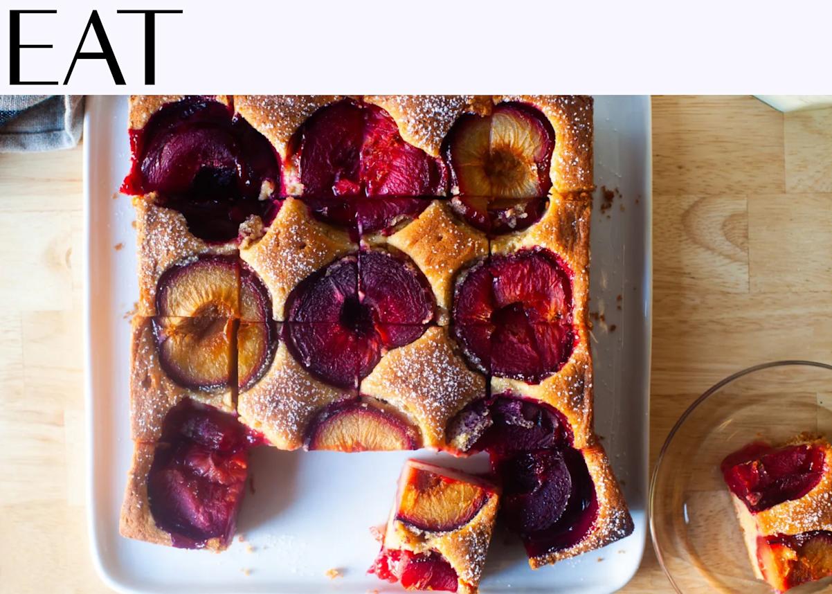 Smitten Kitchen’s Dimply Plum Cake