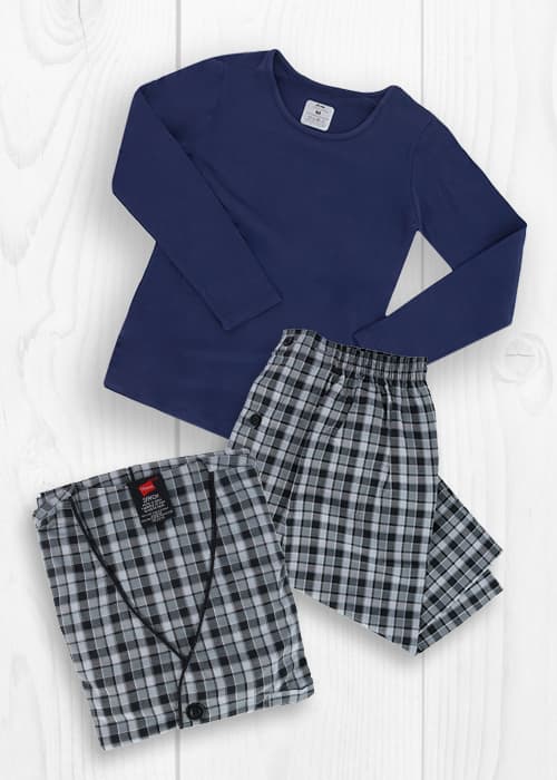 Blue pj sets