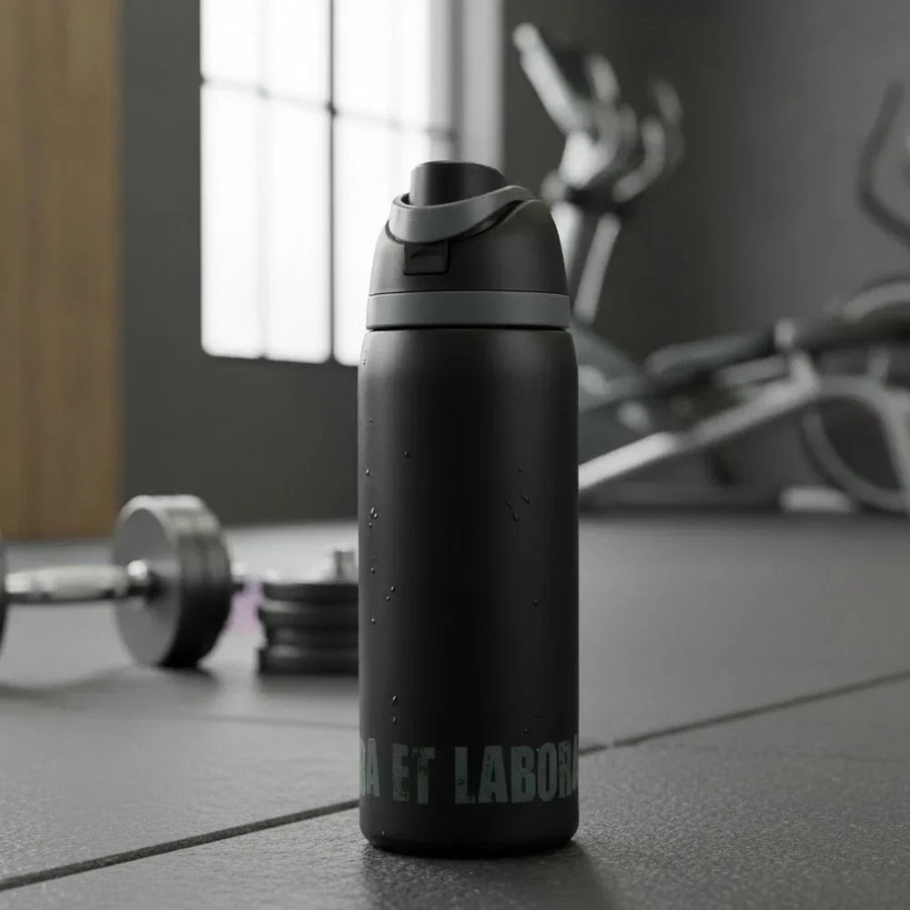 Personalized Ora Et Labora Water Bottle