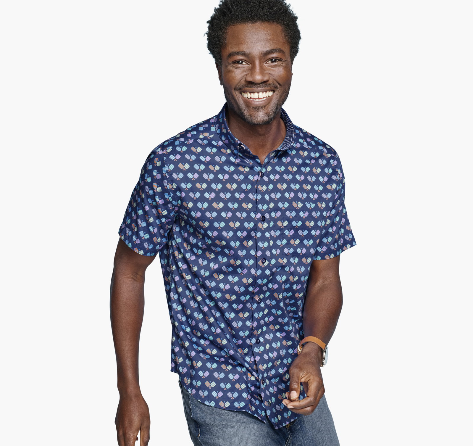 Printed Short-Sleeve Shirt
