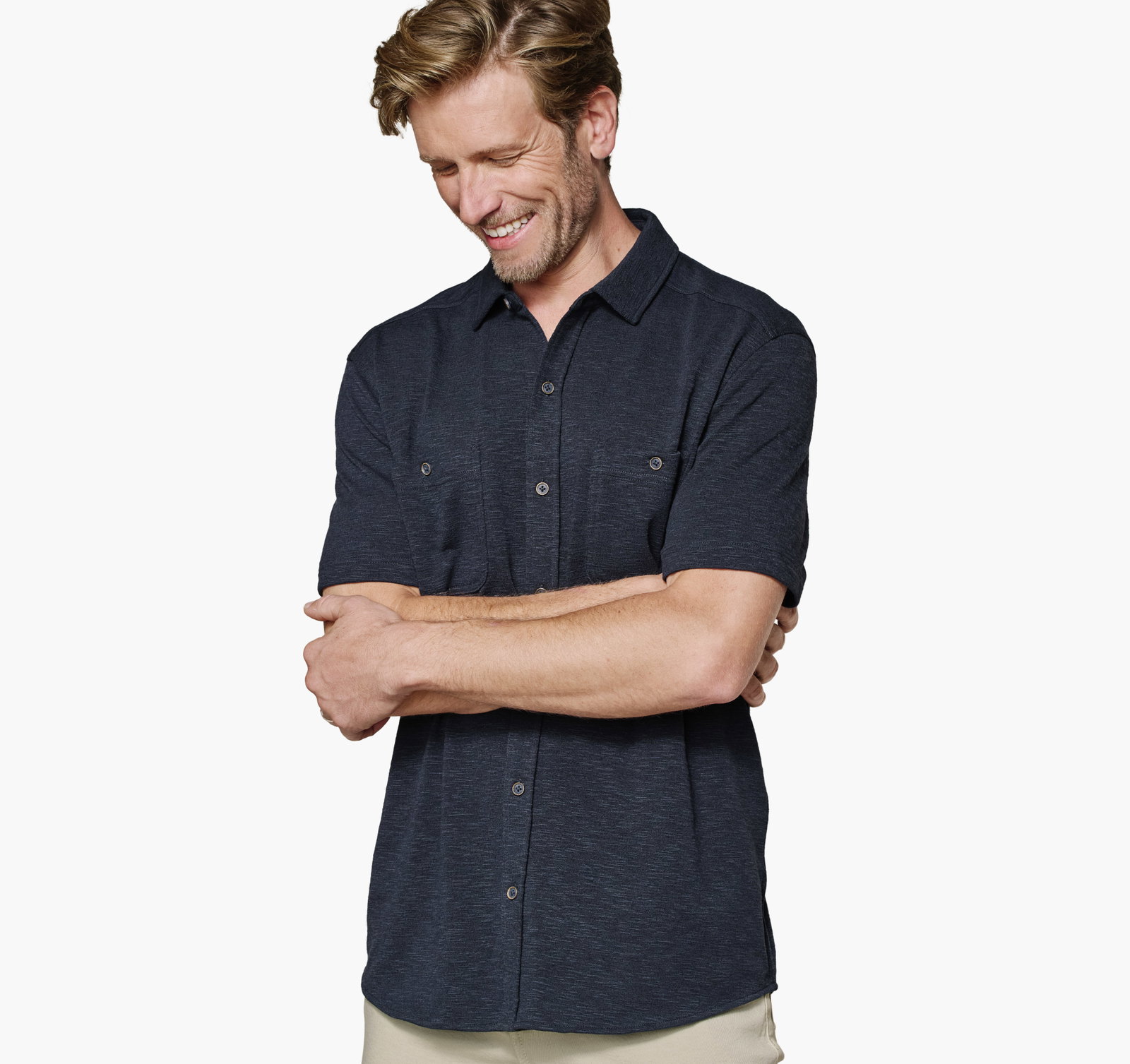 Riley Short-Sleeve Knit Shirt