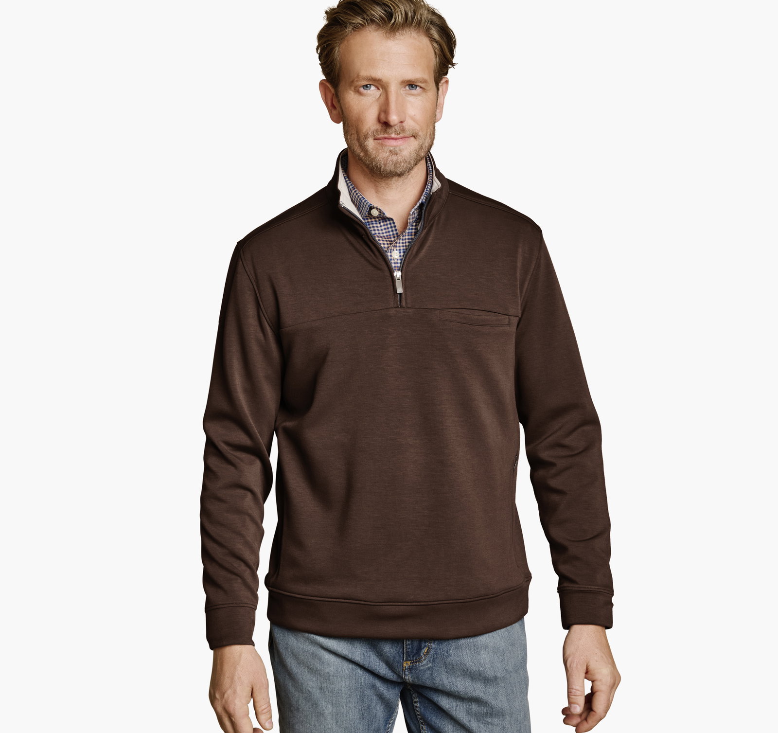 Essential Pocket Quarter-Zip