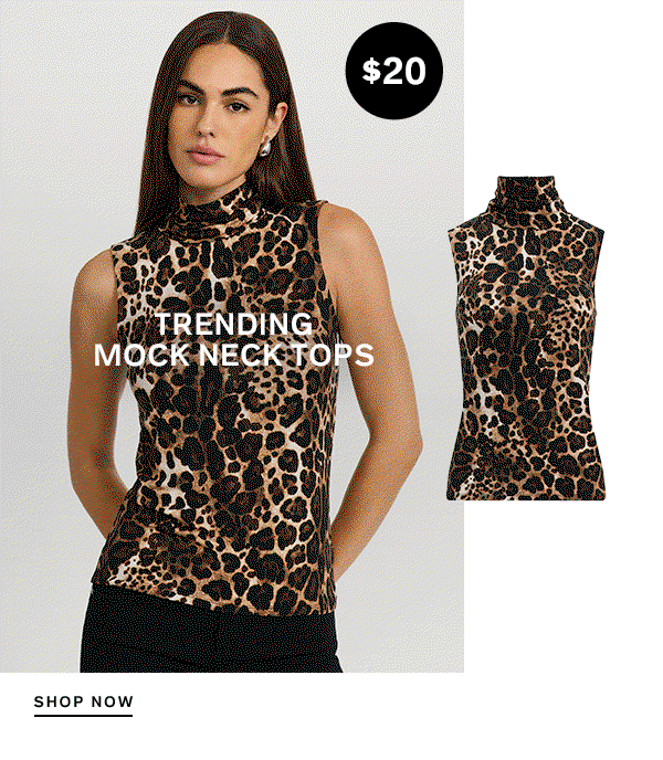 Shop Womens Mock Neck Tops