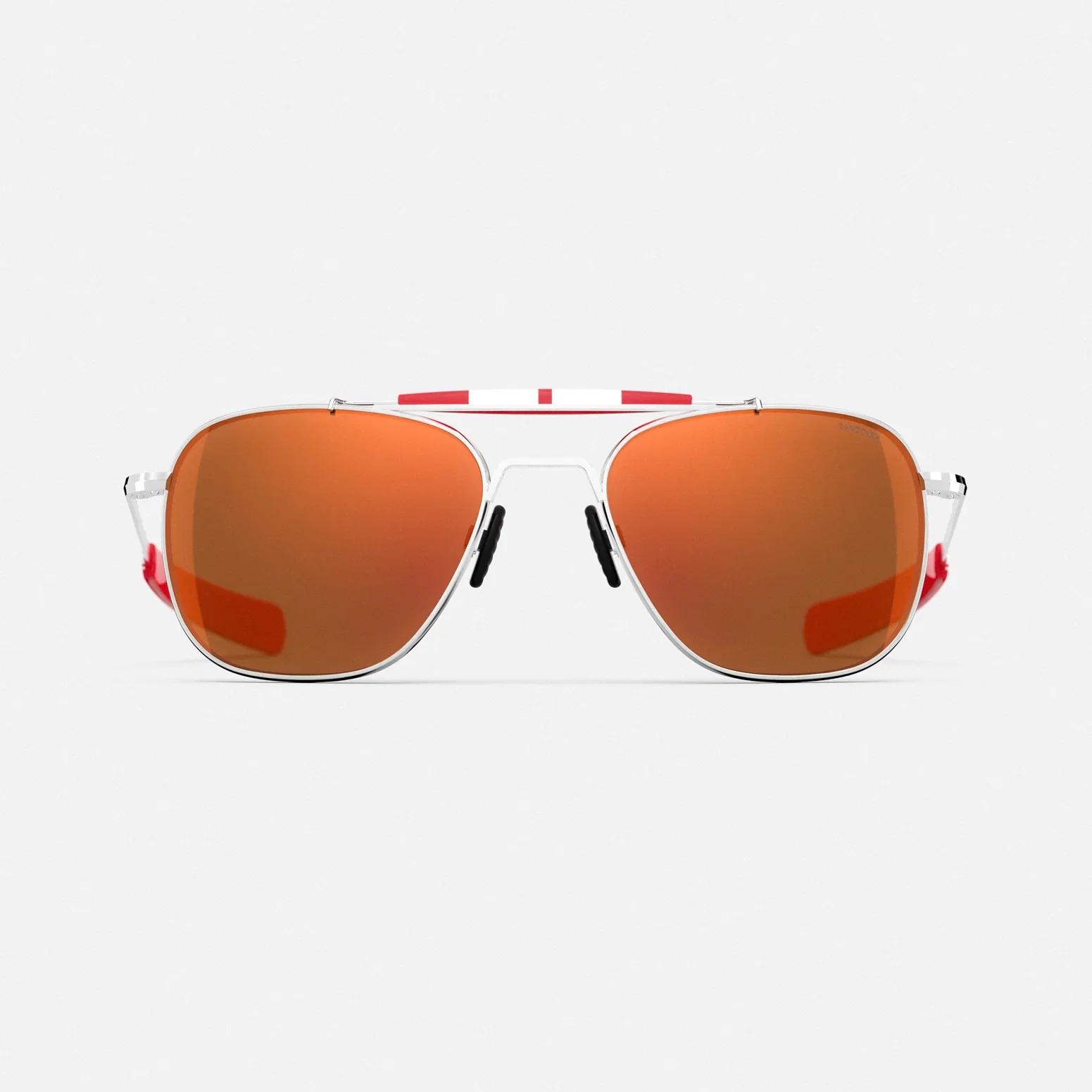 Image of Randolph x Shelby - Aviator II - Bright Chrome & Redline