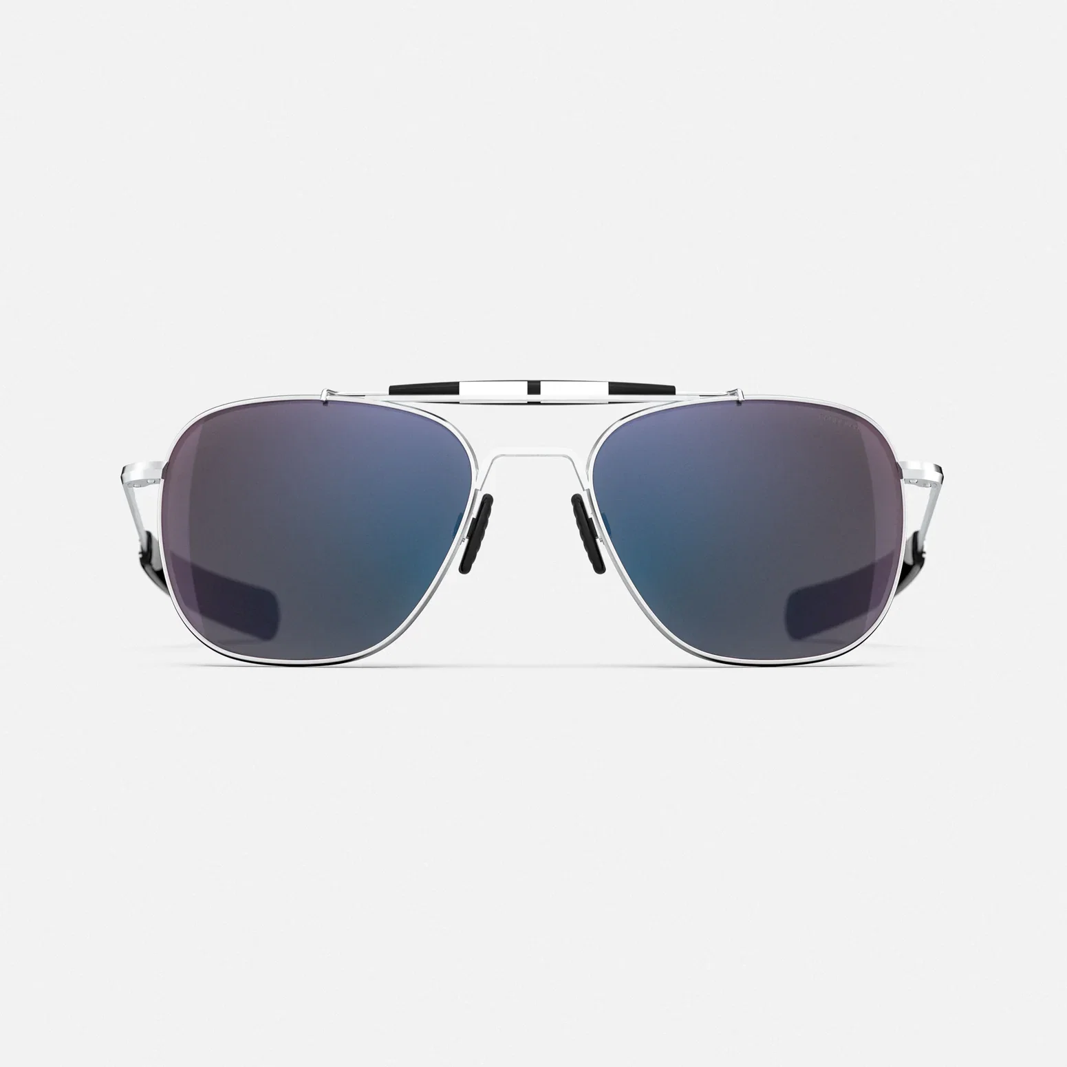 Image of Randolph x Shelby - Aviator II - Matte Chrome & Apex Gray