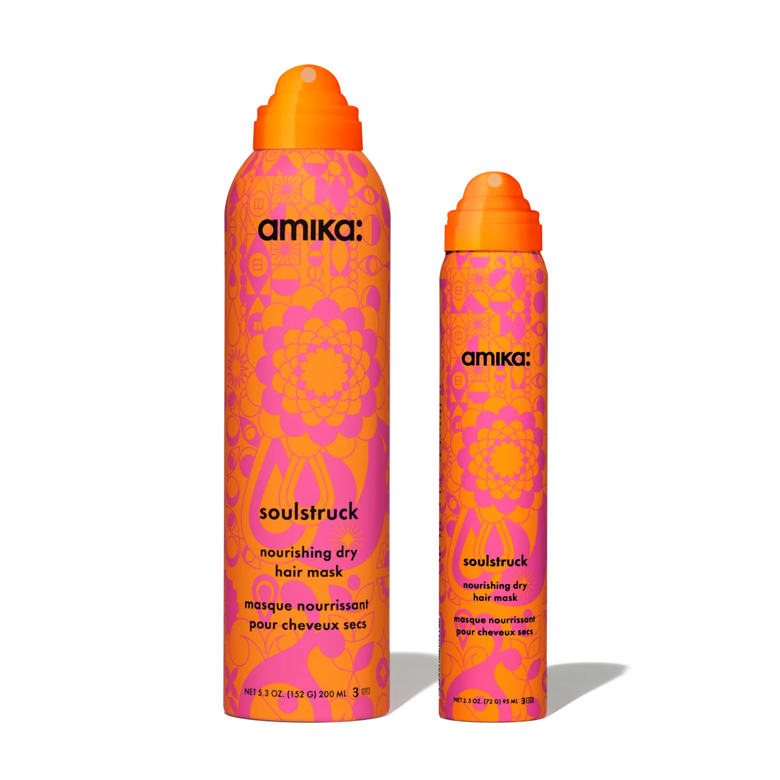 Image of soft moves duo | soulstruck dry hair mask full + travel size set