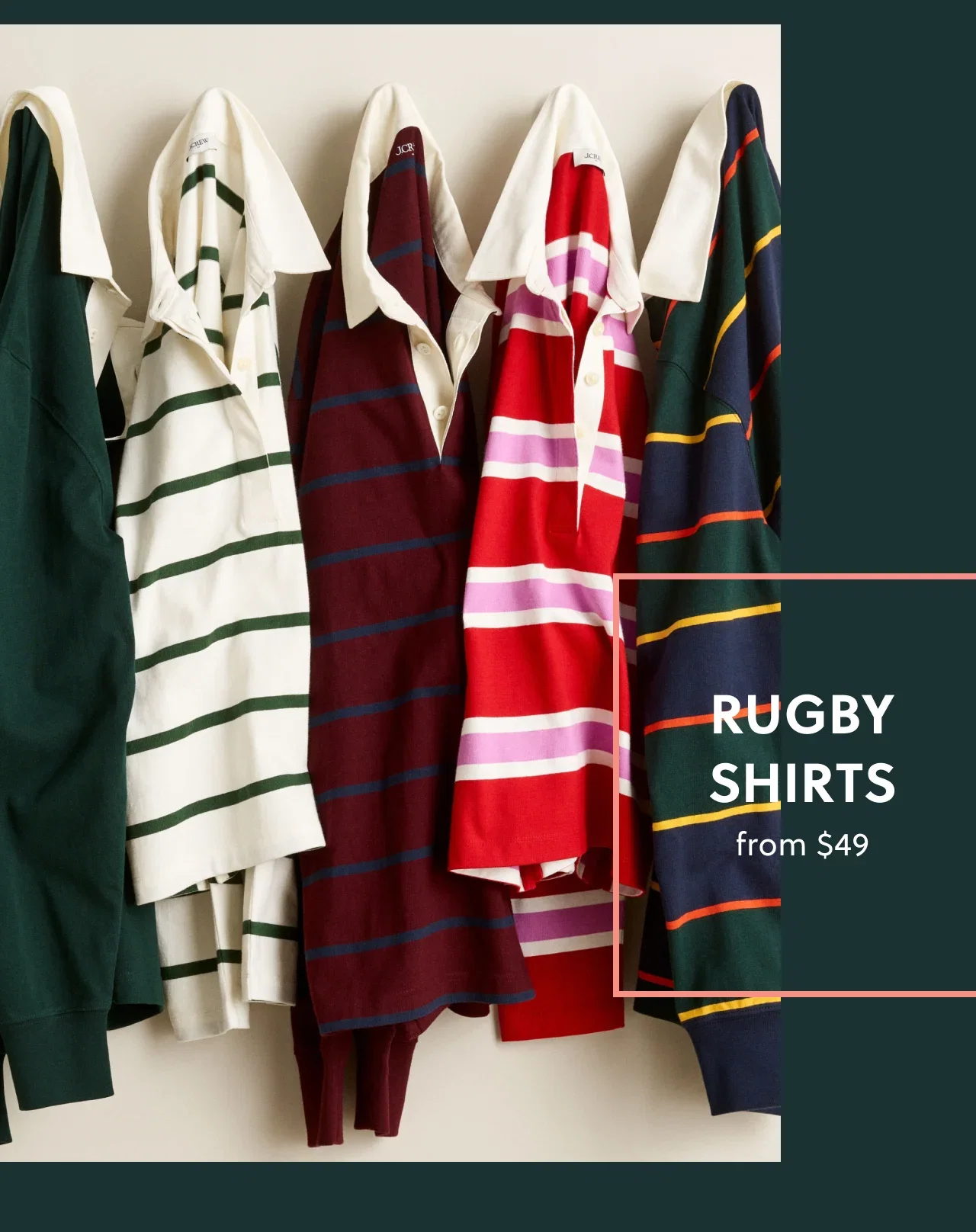 Rugby Shirts from $49.