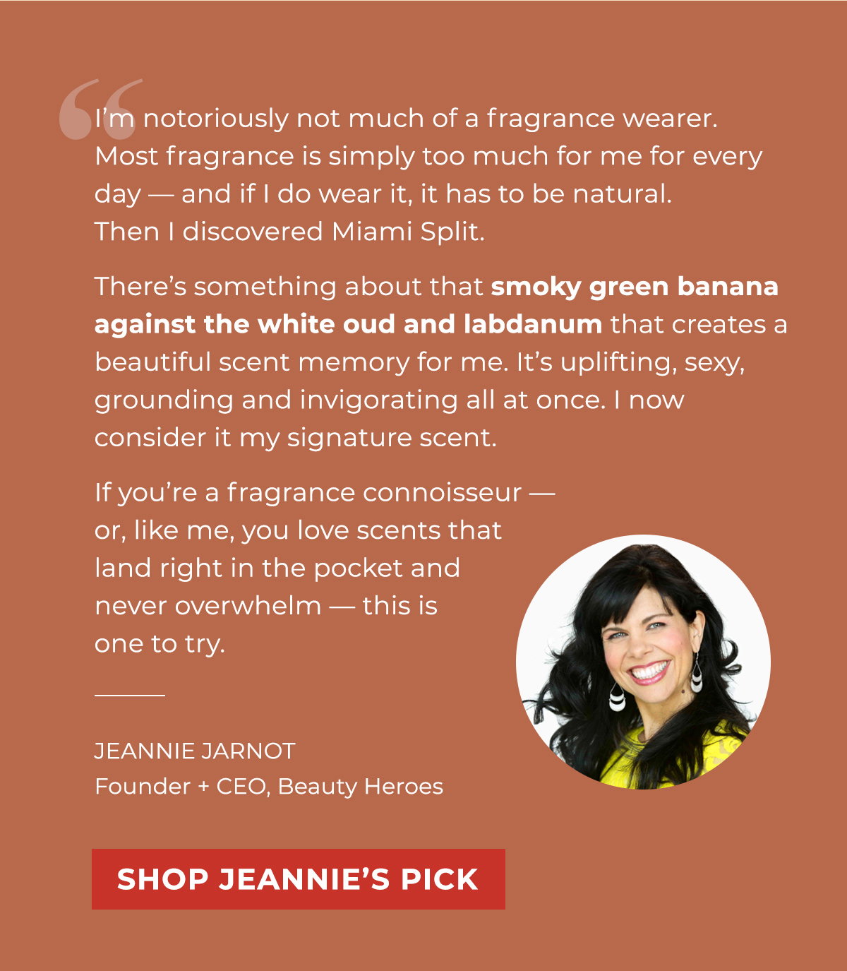 Shop Jeannie's Pick