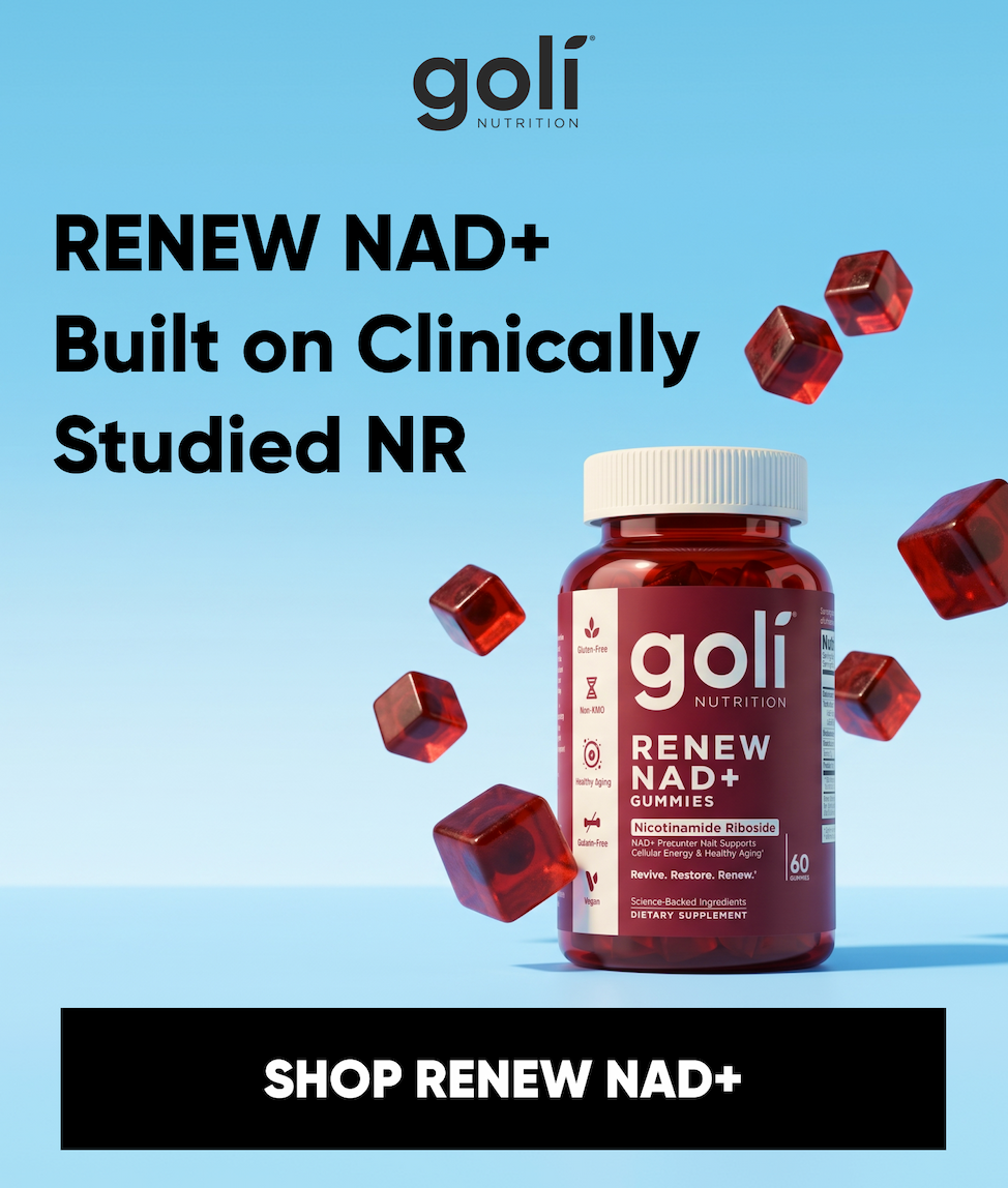 RENEW NAD+ Built on Clinically Studied NR   SHOP RENEW NAD+