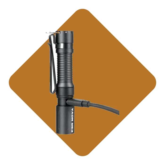 Powertac E3R Nova Rechargeable Flashlight