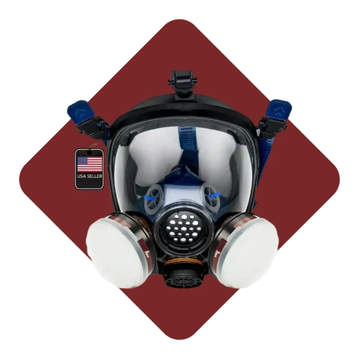 Parcil Safety PD-100 Full Face Respirator