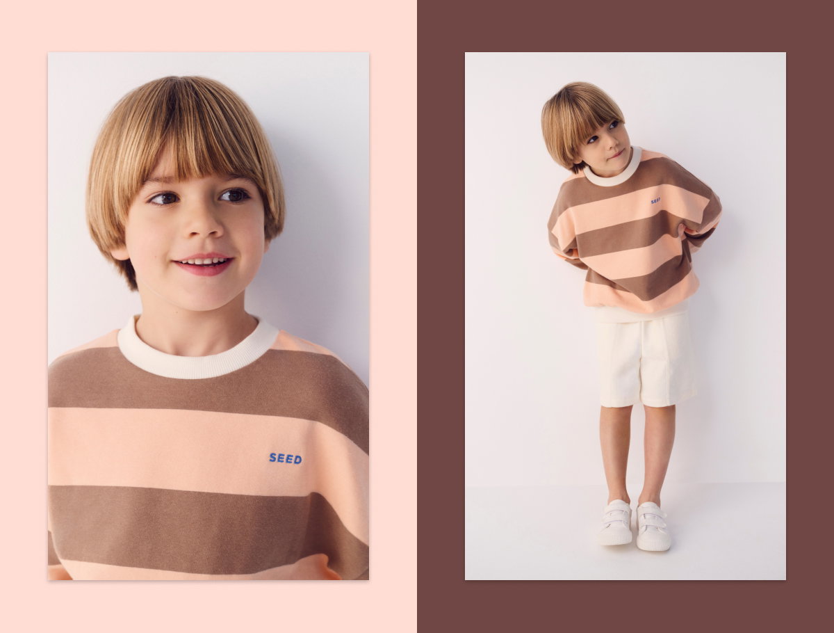 New Boy Arrivals. Refresh his essentials fort eh season ahead with quality staples in walnut and cream, designed for everyday wear. Shop Now.