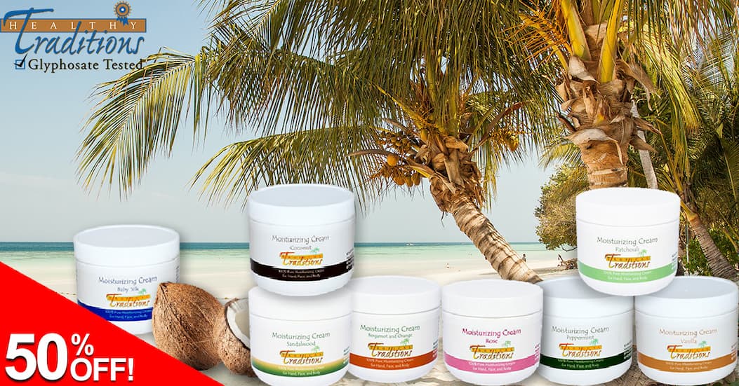 50% OFF Moisturizing Creams