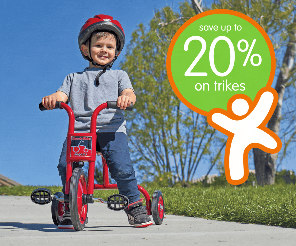 Ready, Set, Save! - Up to 20% on Trikes