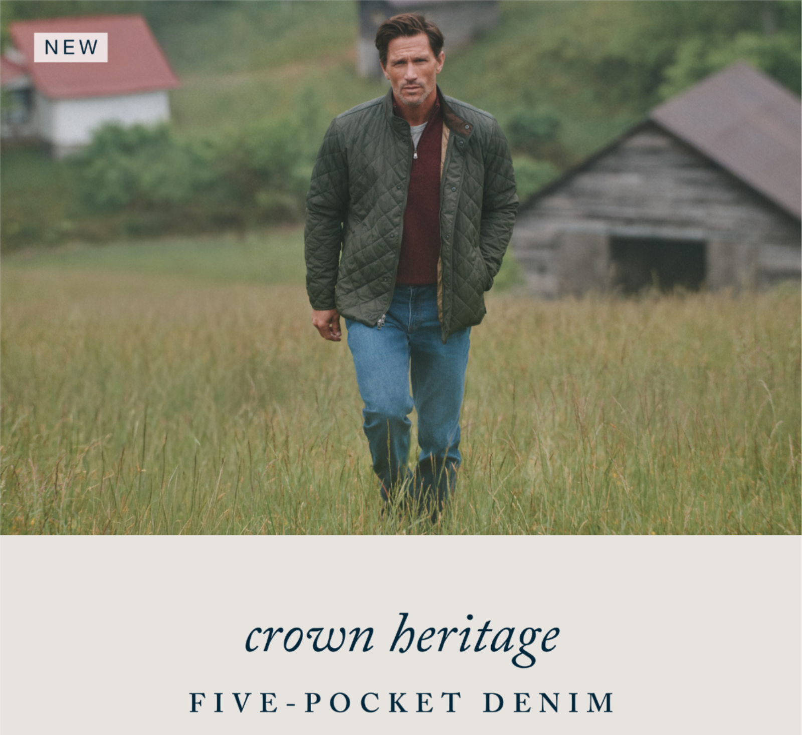 Crown Heritage Five-Pocket Denim | Shop Now
