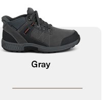 Men's Hands-Free Boots - Gray