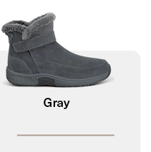 Women’s Hands-Free Boots - Gray