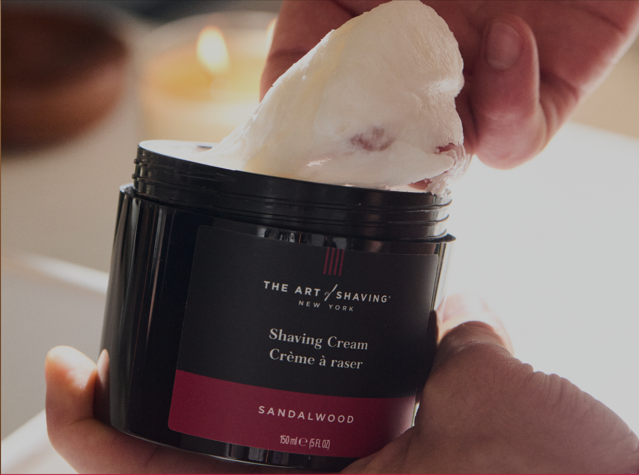 Product image of Sandalwood Shaving Cream.
