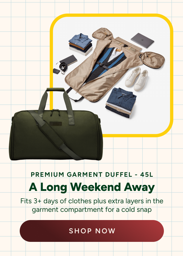 premium garment duffel
