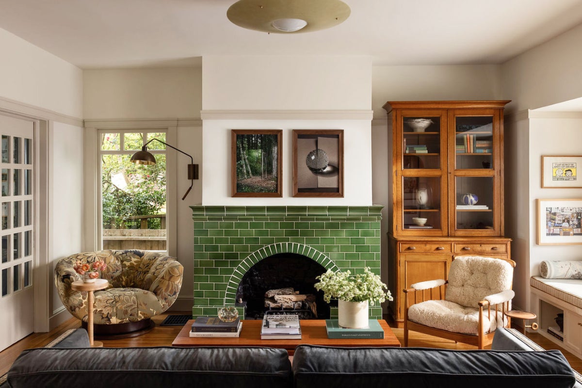 With Color, Pattern and Plenty of Art, Katie Monkhouse Ushers a San Francisco Home from the Past Into the Present 
