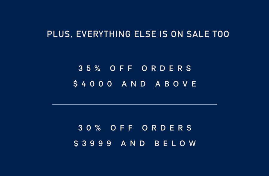 The Sale is On