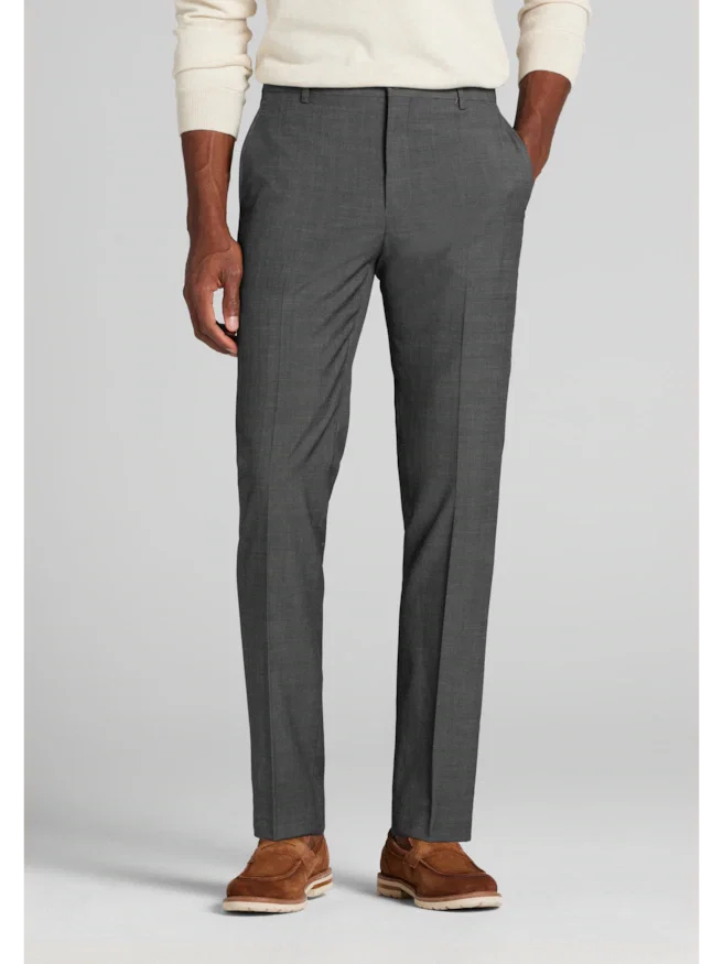 Traveler® COOL<i>MOTION</i> Slim Fit Wool Blend Dress Pants