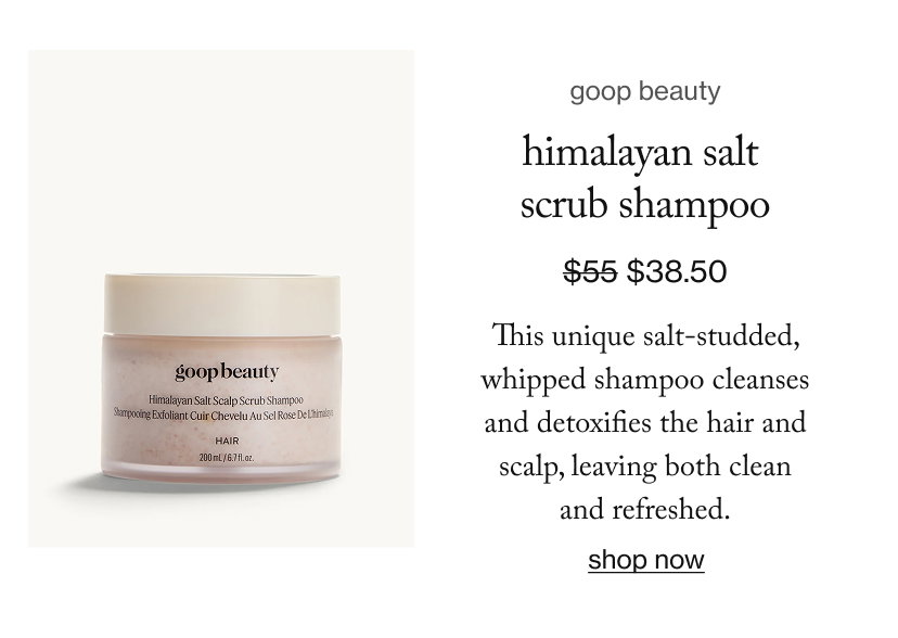 himalayan salt  scrub shampoo
