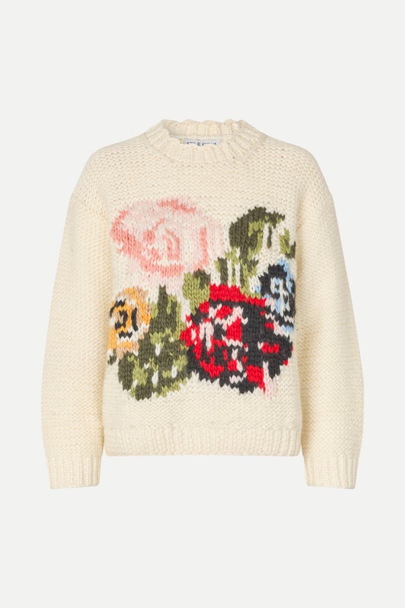 Handknit Sweater - Ephemeral Bloom