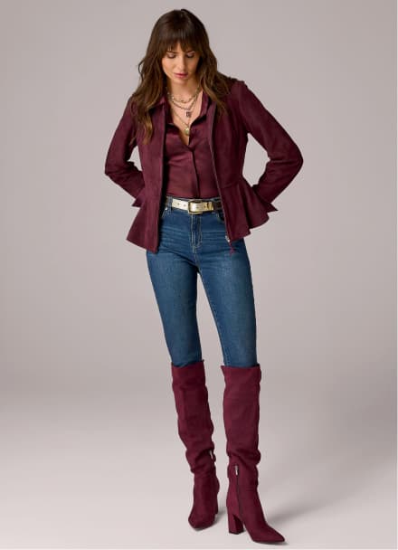 Sophia Button-Up Charmeuse Blouse