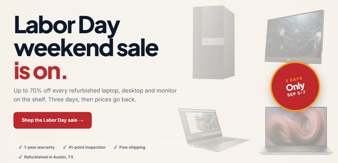 Labor Day Sale