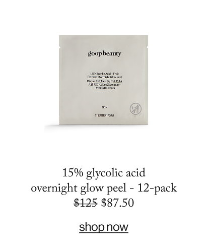 15% Glycolic Acid Overnight Glow Peel - 12-pack