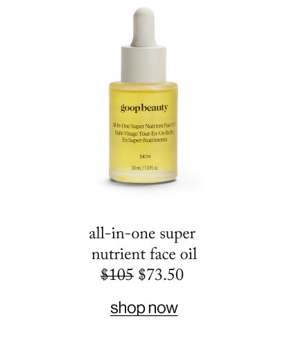 All-in-One Super  Nutrient Face Oil