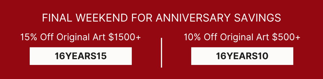 Final weekend for the anniversary sale