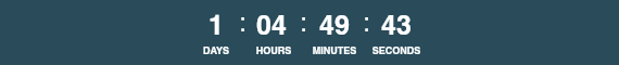 72 Hour Countdown Timer