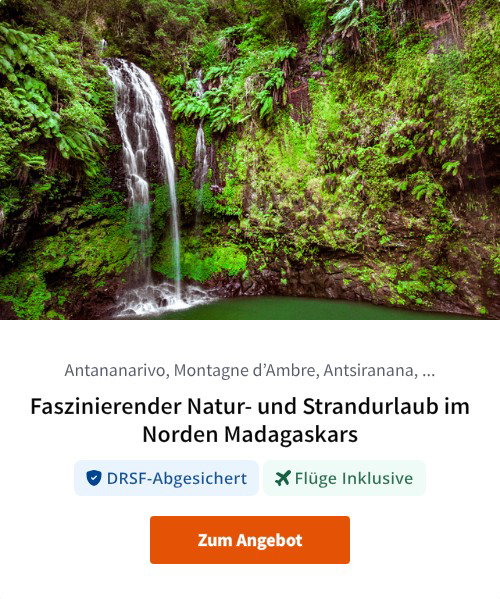 Faszinierender Natur- und Strandurlaub im Norden Madagaskars