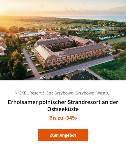 Erholsamer polnischer Strandresort an der Ostseeküste