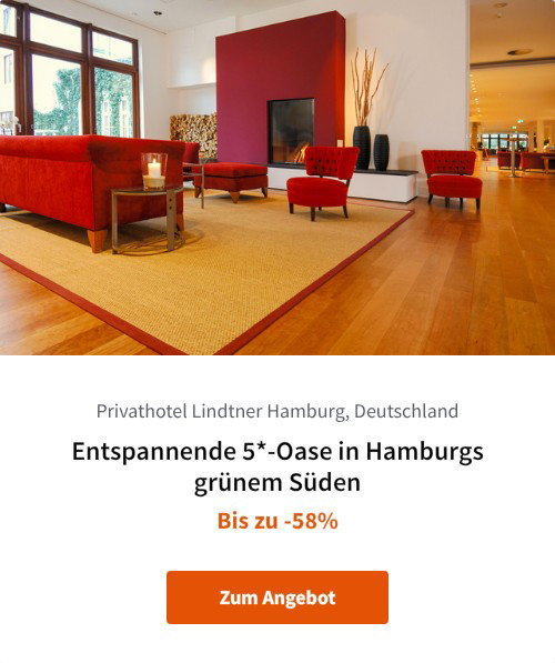 Entspannende 5*-Oase in Hamburgs grünem Süden