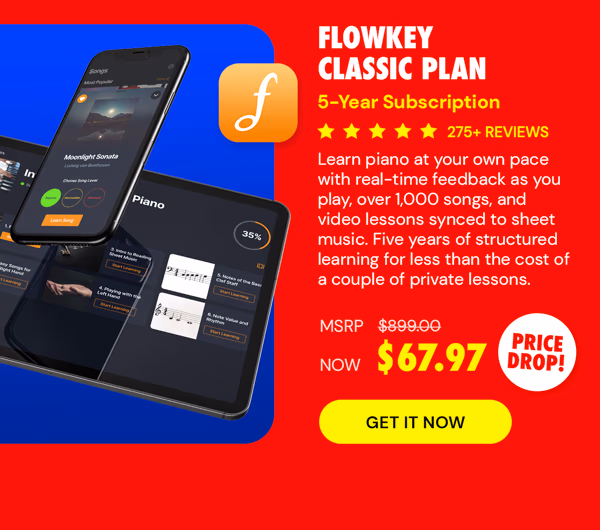 Flowkey Classic Plan: 5-Year Subscription