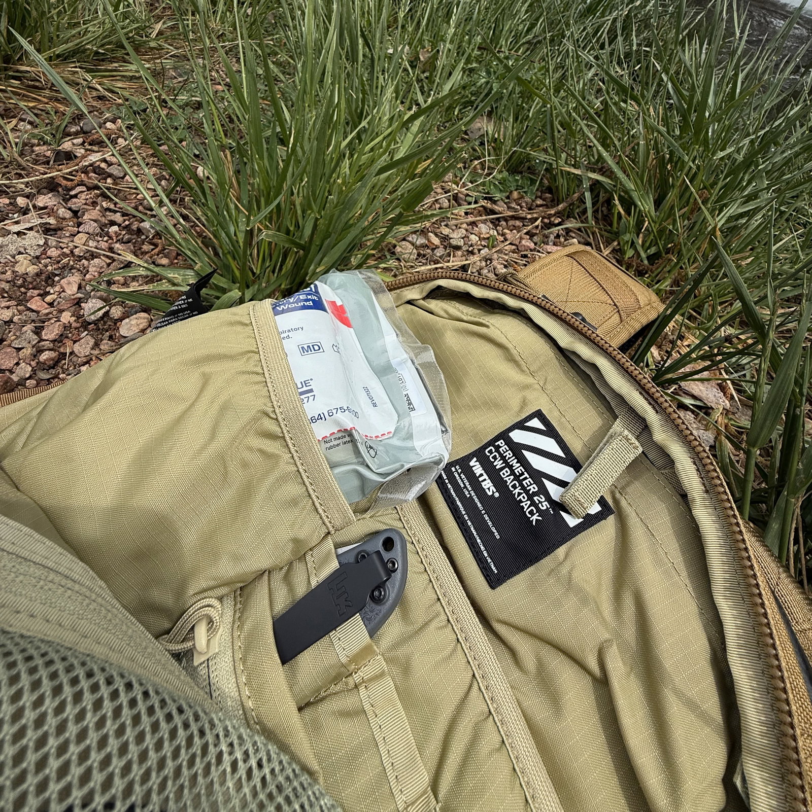 The Green IFAK trauma kit