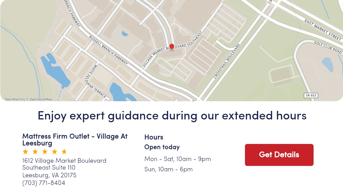 Enjoy expert guidance during our extended hours