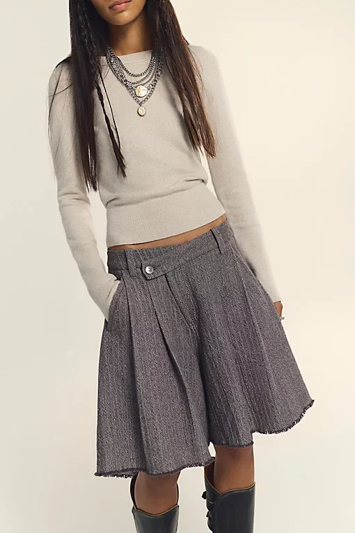 We The Free Porter Crossover Trouser Shorts
