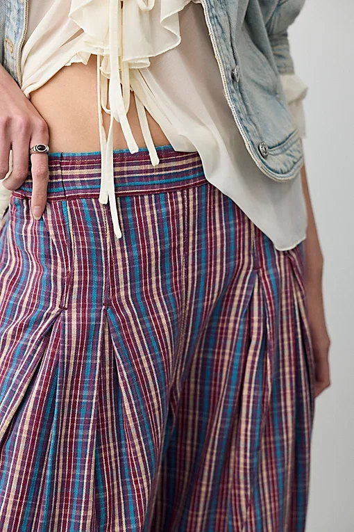 Misty Haze Crop Pull On Pants