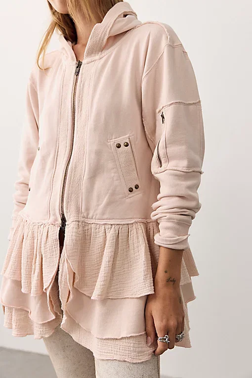 Piece Of Cake Zip Up Cardi