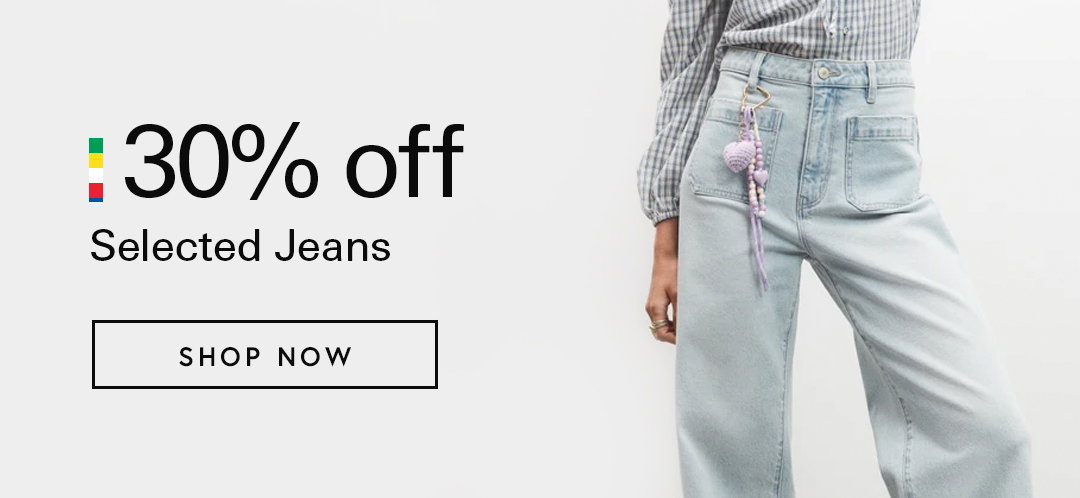 30% off jeans