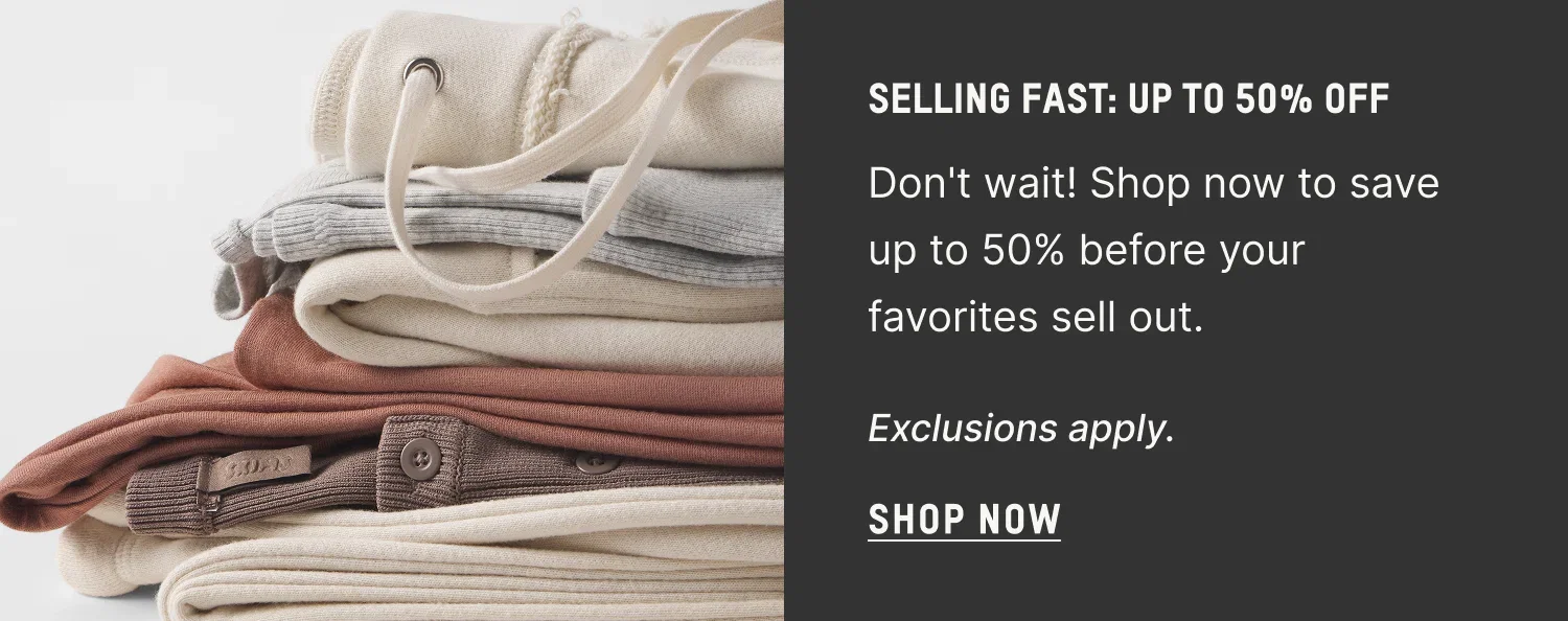 SELLING FAST: UP TO 50% OFF