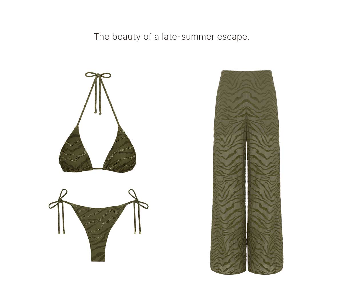 The beauty of a late-summer escape