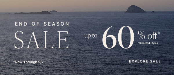 End of Season Sale