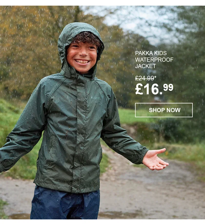 Pakka Kids Waterproof Jacket